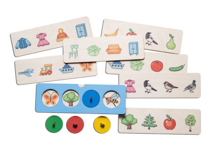 Тренажер для малышей "Четвертый лишний" 