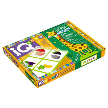 Пластиковое лото «Что в корзинке Найди половинку»