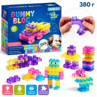 Гибкий конструктор Jelly Building Blocks, 40 деталей