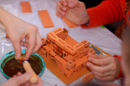 Конструктор керамический для детского творчества «Беседка»