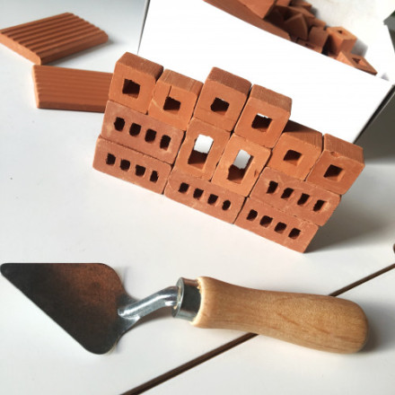 Конструктор керамический для детского творчества «Изба»