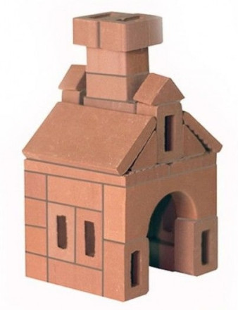 Конструктор керамический для детского творчества «Изба»