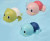Плавающие заводные черепашки. Цвета МИКС красный, синий (3 шт.)