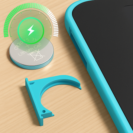 Детский планшет для рисования  (Цвет: Голубой).