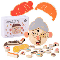 Деревянный набор «Меняющиеся эмоции»