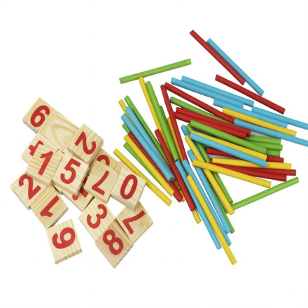 Развивающий набор «Математические палочки»