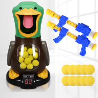 Игровой набор "Уточка-мишень с мягкими пулями" (2 пистолета, 24 шарика)