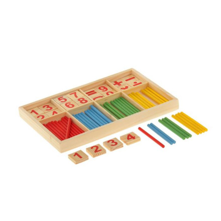 Счётные палочки, цифры и знаки