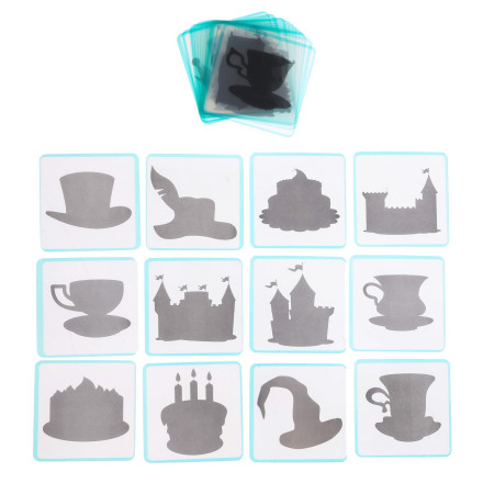 Лото для малышей «В замке волшебника. Подбираем силуэты», 3+