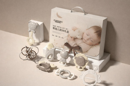 Подарочный набор для новорождённого 8 в 1