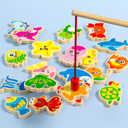 Развивающая магнитная игрушка "Рыбалка"