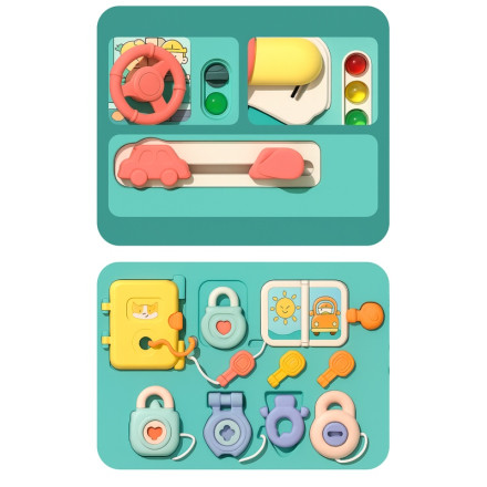 Многофункциональный обучающий чемоданчик "Busy Case" 3-в-1