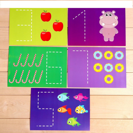 Развивающий набор «Умный скотч. Учим счёт»