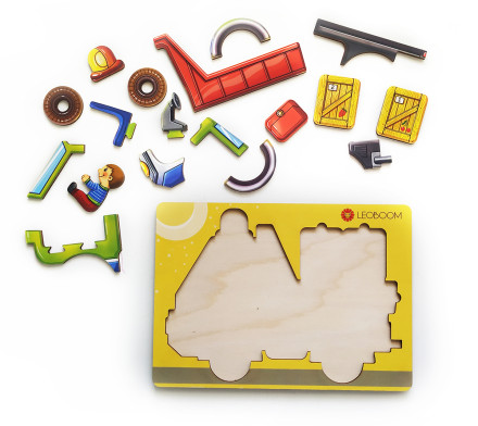 Пазл "Грузовичок"