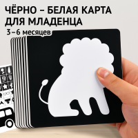 Набор обучающих карточек "Multicolor & Visual Card" для малышей (3-6 месяцев)