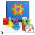 Геометрический конструктор Pattern Blocks (155 деталей)