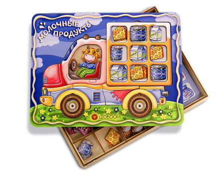 Пазл "Молоковоз"