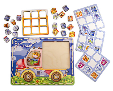 Пазл "Молоковоз"