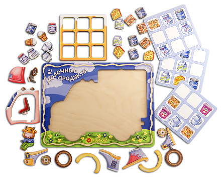 Пазл "Молоковоз"