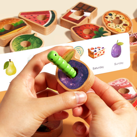 Шнуровка «Голодная гусеница»