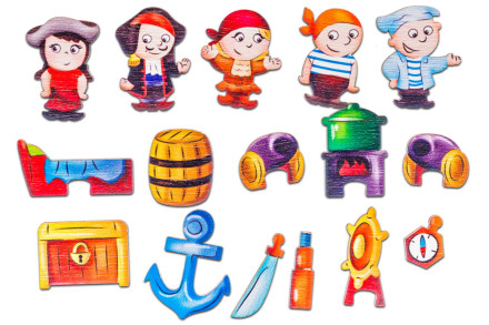 Пазл "Пиратский корабль"