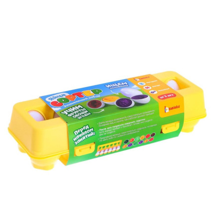 Развивающий набор «Сортер яйца», фрукты, 12 штук 