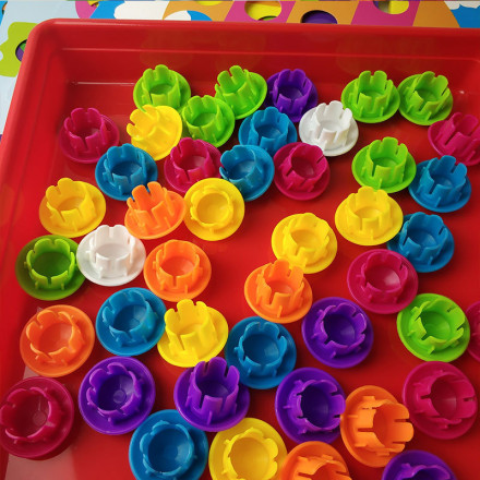 Развивающая мозаика с кнопками