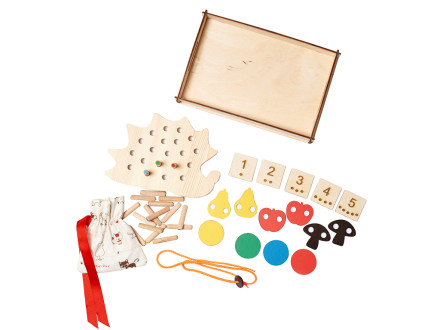 Дидактическая игра "Добрый ежик"