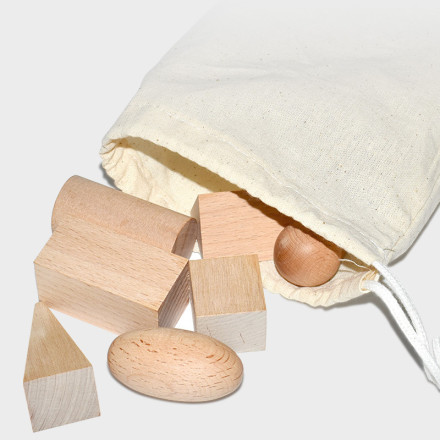 Деревянный развивающий набор «Геометрические фигуры»