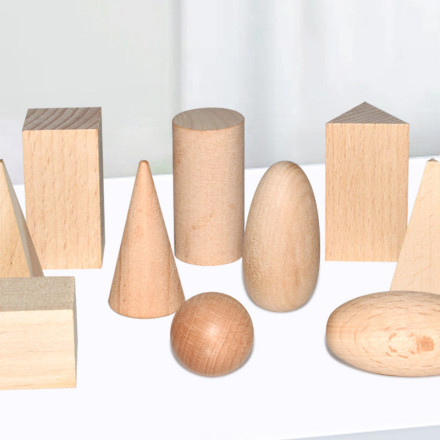 Деревянный развивающий набор «Геометрические фигуры»