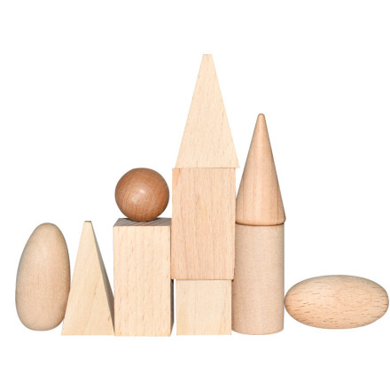 Деревянный развивающий набор «Геометрические фигуры»