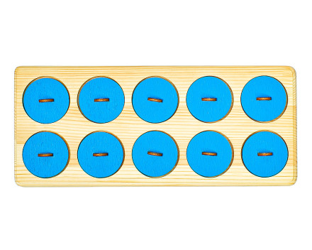 Игра по системе Монтессори Тактильный планшет