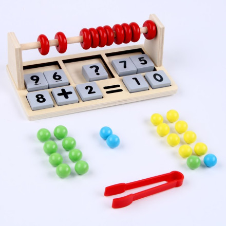 Развивающая игра «Учимся считать», 13×22.5×8 см