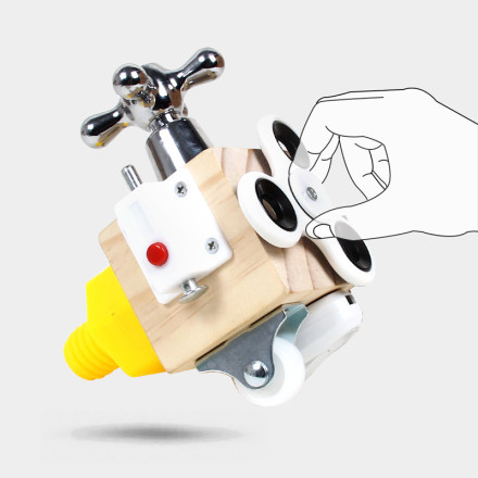 Бизикуб развивающий «Малыш мастер»