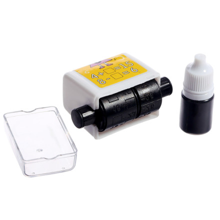 Развивающий набор «Математический штамп», 7+