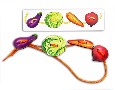 Шнуровка "Овощи"
