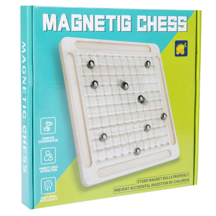 Магнитная настольная игра «Magnetic Chess» 20 шариков.