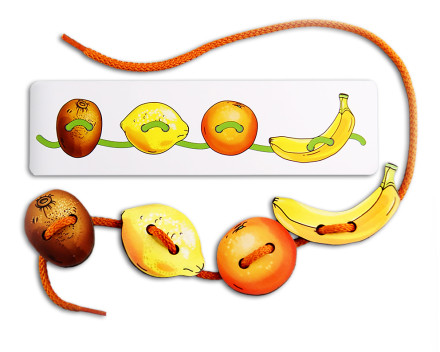 Шнуровка "Фрукты"