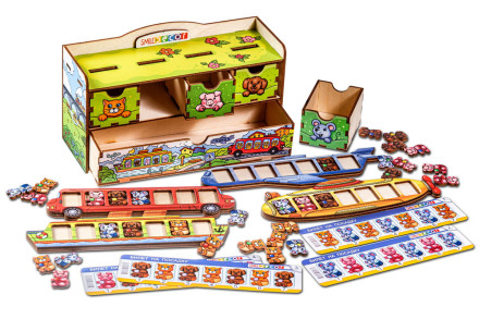 Дидактическая игра Волшебный комодик Транспорт