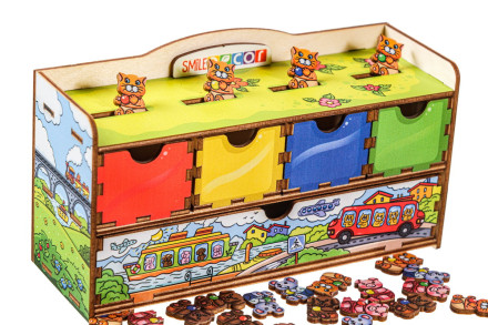 Дидактическая игра Волшебный комодик Транспорт