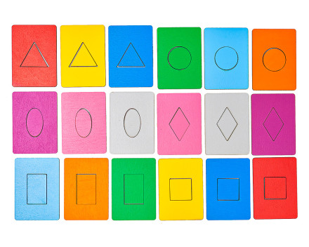 Досочки Сегена (крашеные)