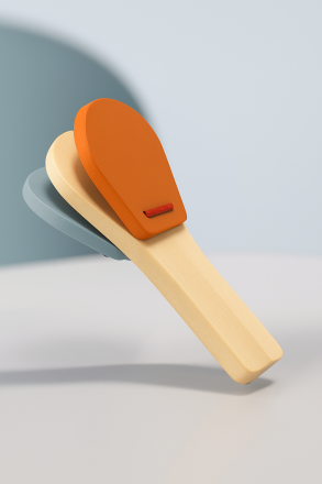 Деревянный музыкальный набор игрушек (5 предметов) Монтессори.