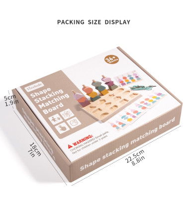 Развивающая игрушка «Геометрические фигуры на шнуровке» Монтессори.