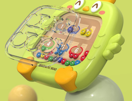 Мини-игра с магнитными бусинами для детей