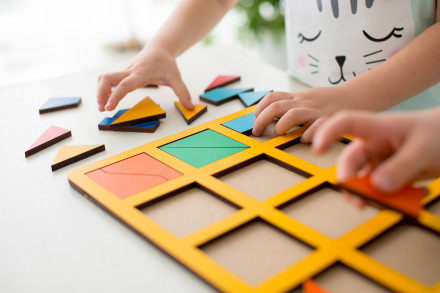 Сложи квадрат Б.П.Никитин 1 уровень (макси)